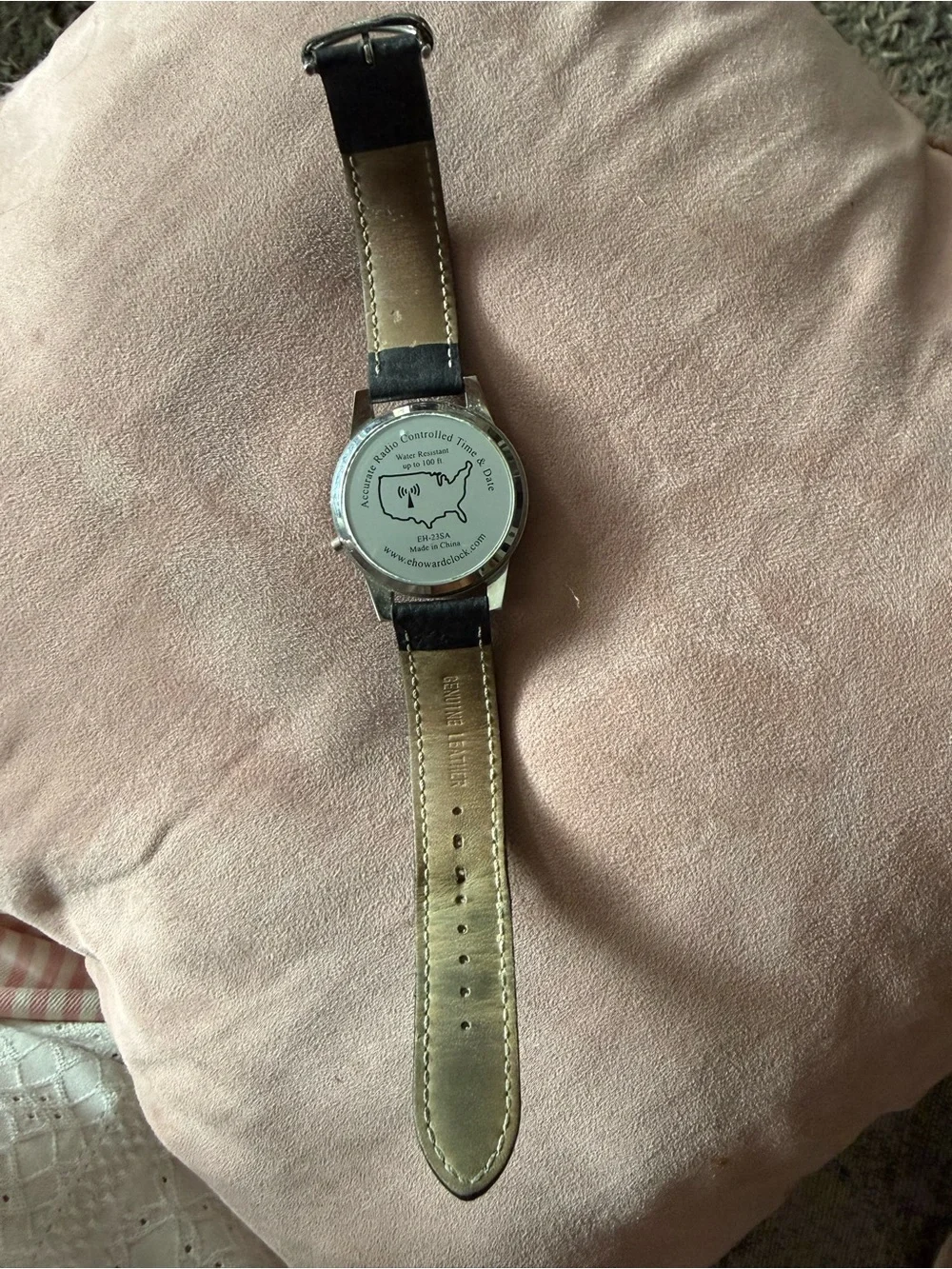 E. Howard & Co. EH-23SA Radio Controlled Atomic Watch – Genuine Leather